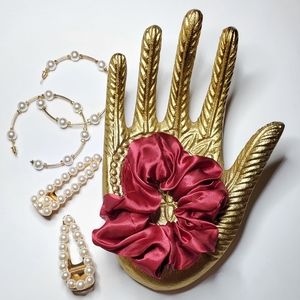 Hand made scrunchie.